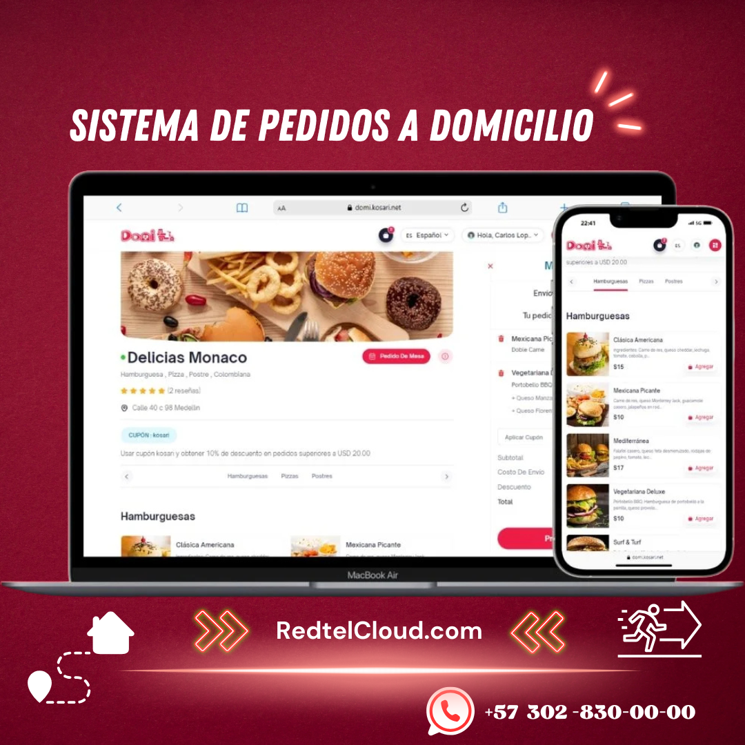 Domi - Sistema de pedidos a Domicilio para Múltiples Restaurantes
