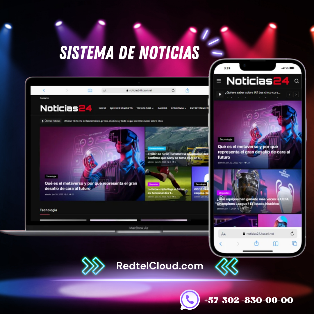 Sistema de Noticias, blog y revistas